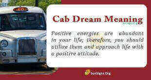 Cab Dream Meaning