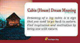 Cabin(House) Dream Meaning