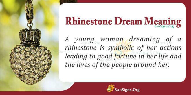 Rhinestone Dream Meaning