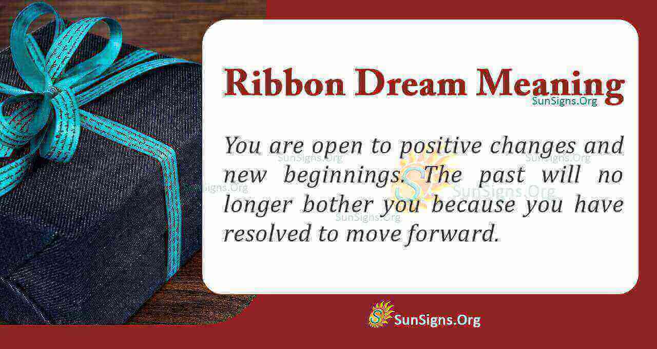 Dream Meaning Of Ribbon Interpretation And Symbolism