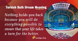 Turkish Bath Dream Meaning