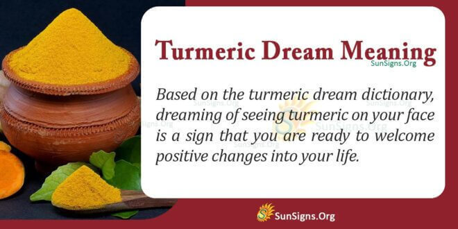 Turmeric Dream Meaning