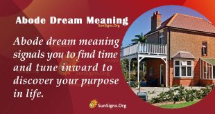 Abode Dream Meaning