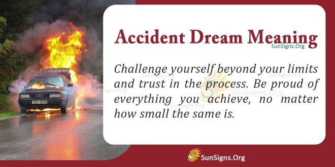 Accident Dream Meaning