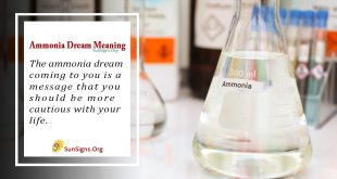 Ammonia Dream Meaning