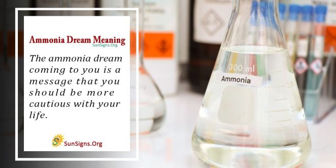 Ammonia Dream Meaning