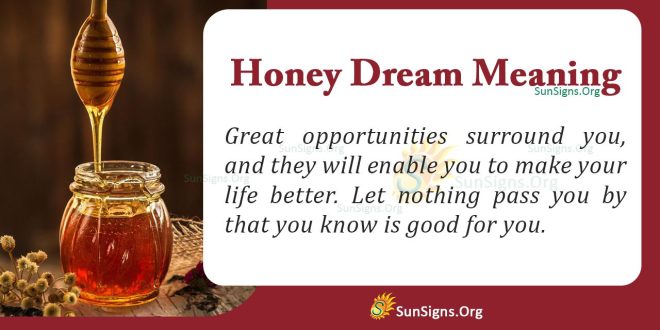 Honey Dream Meaning