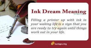 ink dream meaning