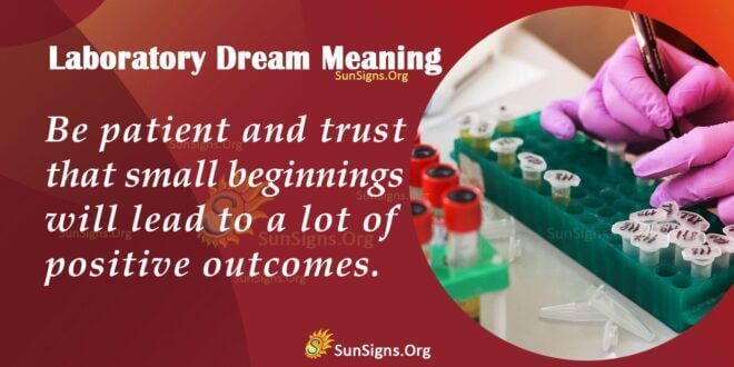 Laboratory Dream Meaning