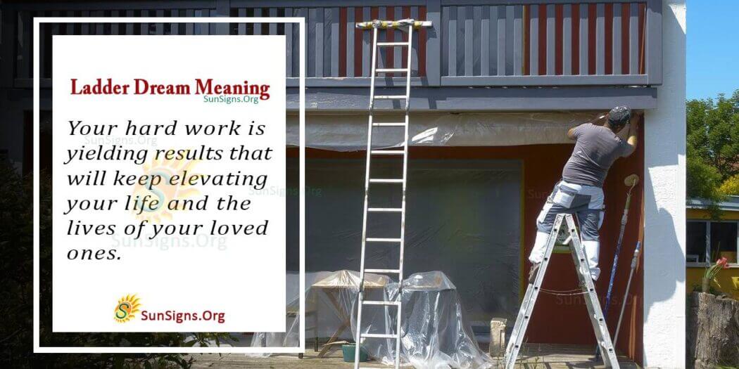 Dreaming Of A Ladder And Its Meaning, Interpretation And Symbolism