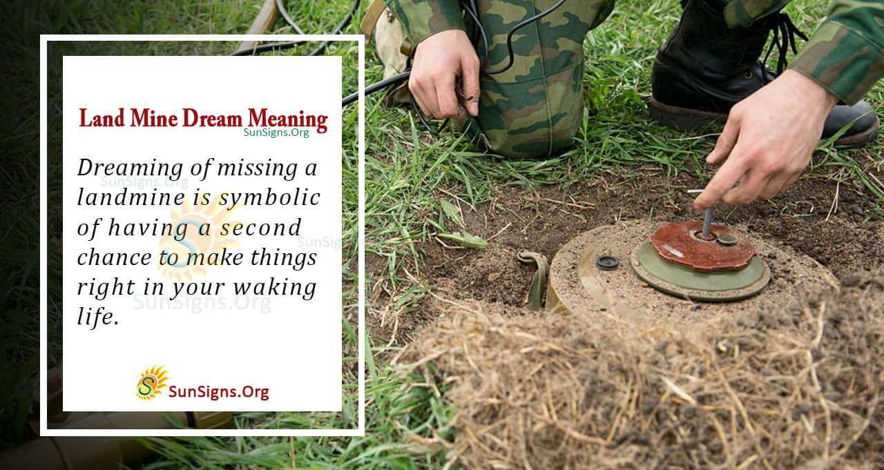 Interpreting A Landmine Dream Meaning And Symbolism