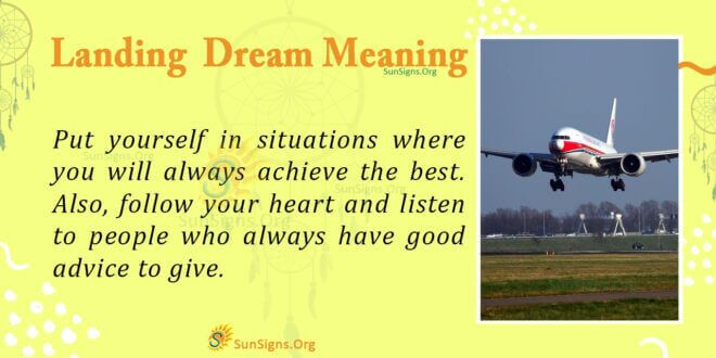 Landing Dream Meaning