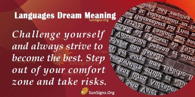 Languages Dream Meaning