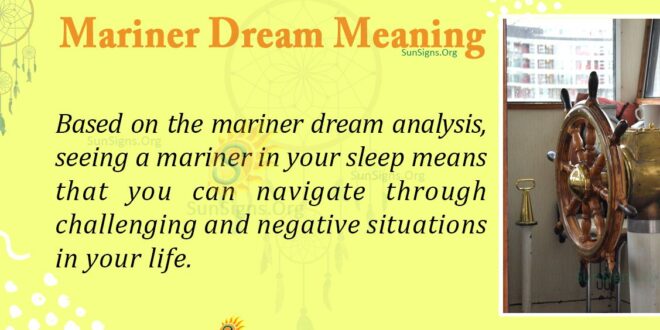 Mariner Dream Meaning