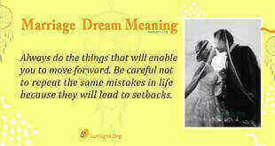 Maarriage Dream Meaning