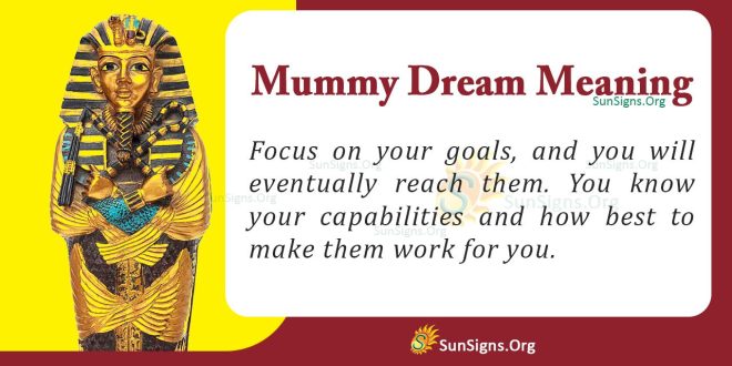 Mummy Dream Meaning