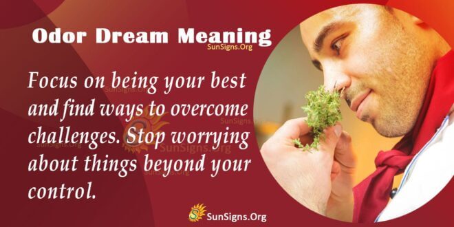 Odor Dream Meaning