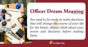 Officer Dream Meaning