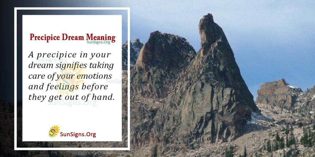 Seeing Precipice In Dreams Meaning, Interpretation And Symbolism