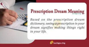 Prescription Dream Meaning
