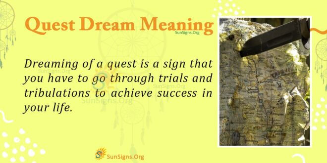 Quest Dream Meaning