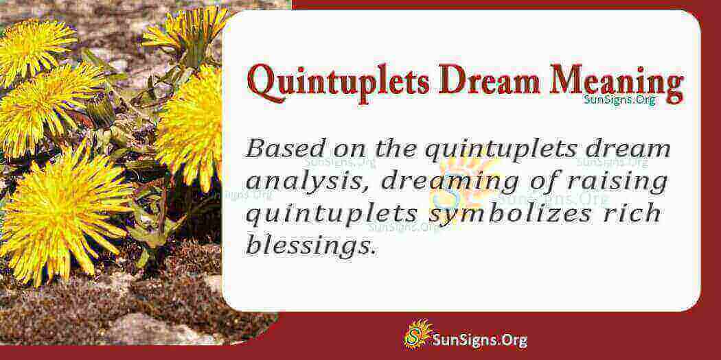 Quintuplets In Your Dream Meaning, Interpretation And Symbolism