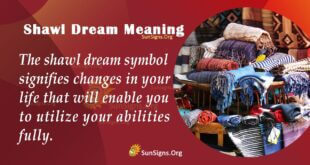 Shawl Dream Meaning