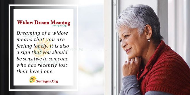 widow dream meaning