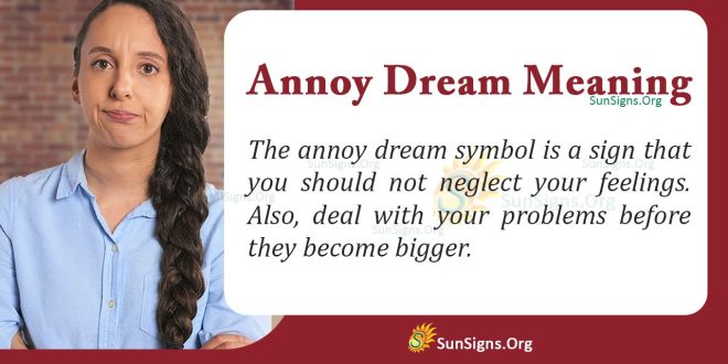 Annoy Dream Meaning