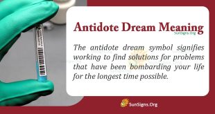 antidote dream meaning