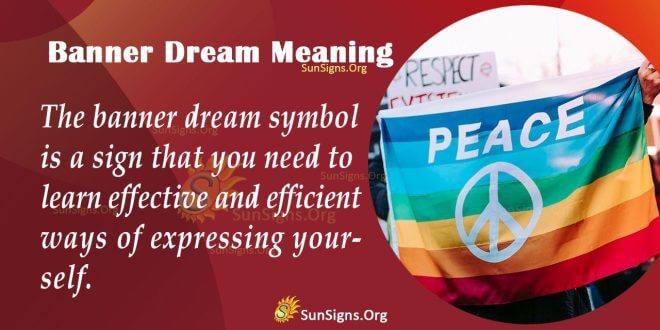 banner dream meaning