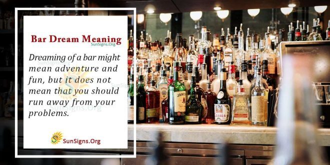 Bar Dream Meaning