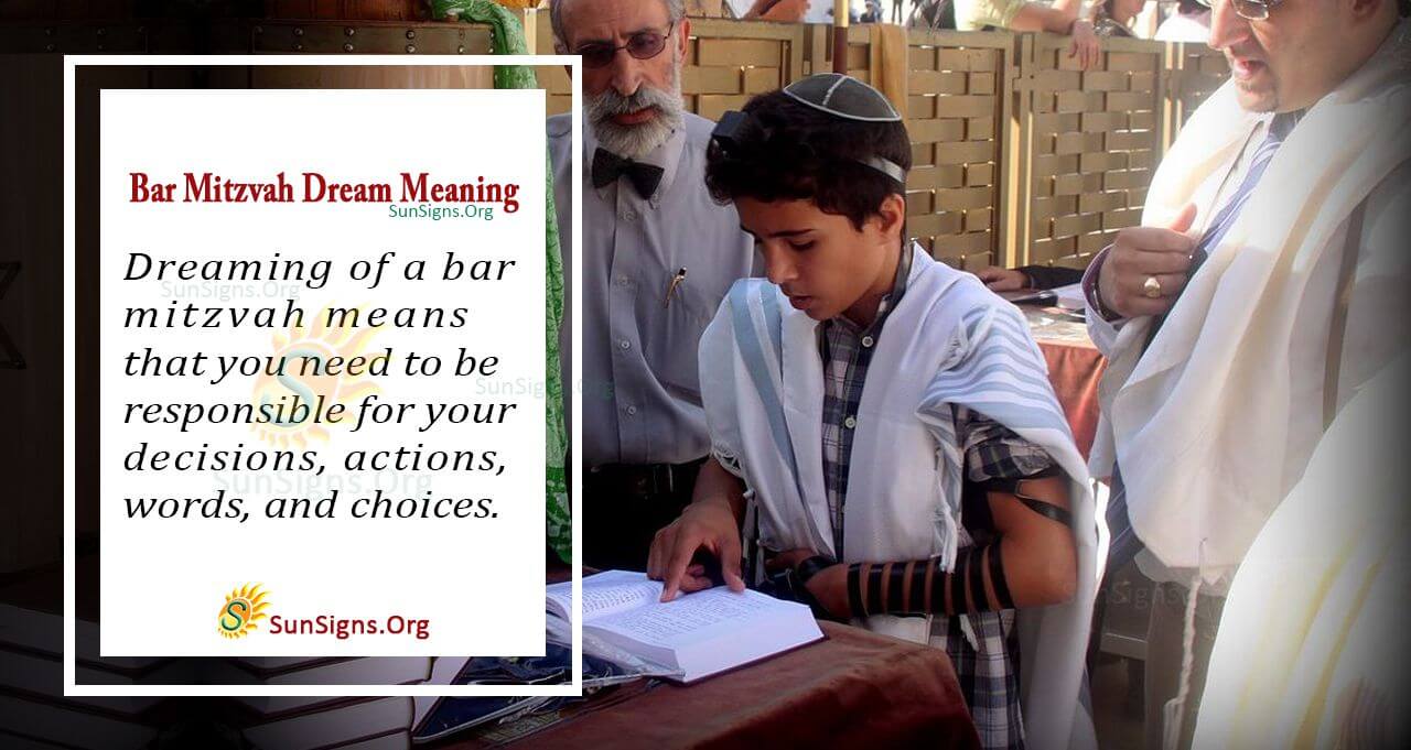 Interpretation of Bar Mitzvah Dream Meaning and Symbolism