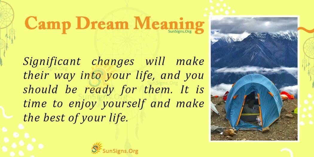 Camp Dream Symbol Meaning, Interpretation And Symbolism
