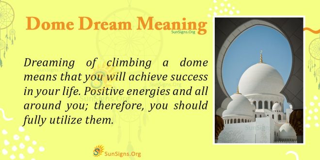Dome Dream Meaning