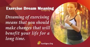 Exercise Dream Meaning