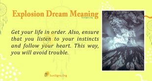 Explosion Dream Meaning