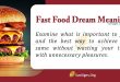 Fast Food Dream Meaning