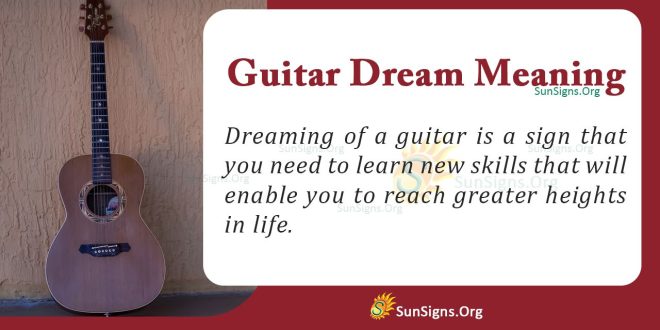 Guitar Dream Meaning