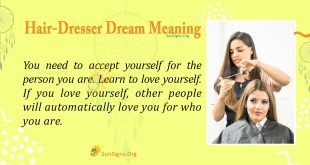 Hair Dresser Dream Meaning