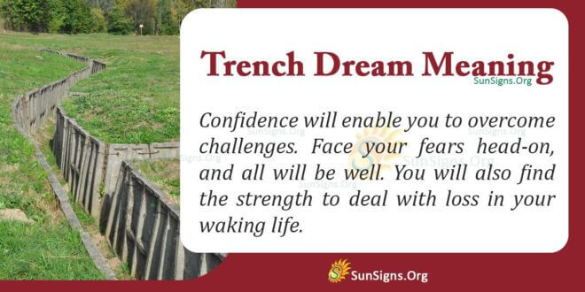 Trench Dream Meaning