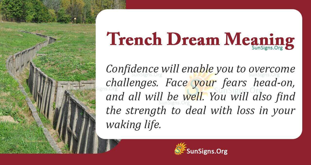 Trenches In Your Dream Meaning, Interpretation And Symbolism