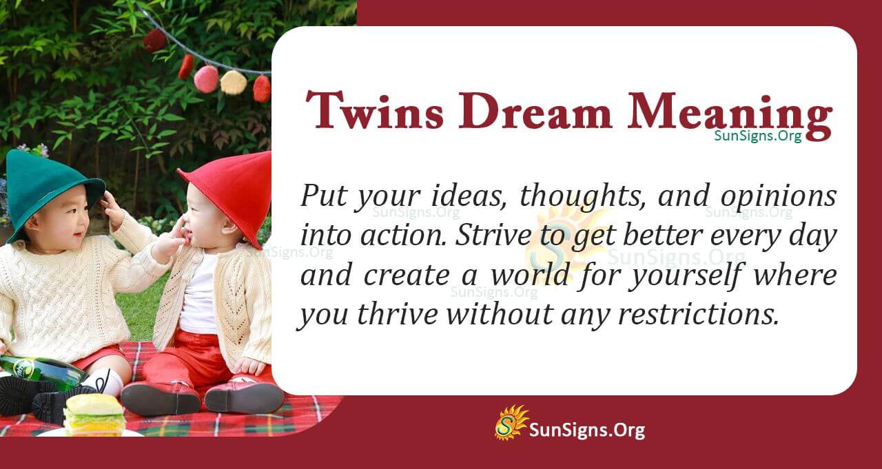 Twins Dream Symbol Meaning, Interpretation And Symbolism