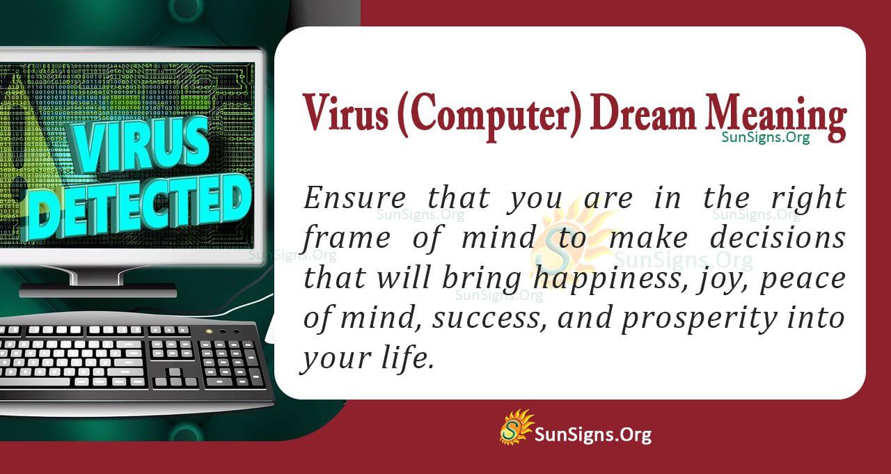 Meaning Of A Computer Virus Dream Interpretation And Symbolism