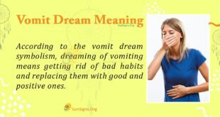 Vomit Dream Meaning