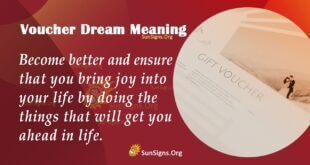 Voucher Dream Meaning
