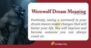 Werewolf Dream Meaning