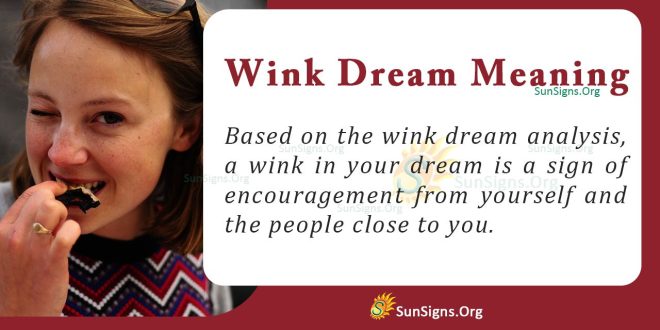 Wink Dream Meaning