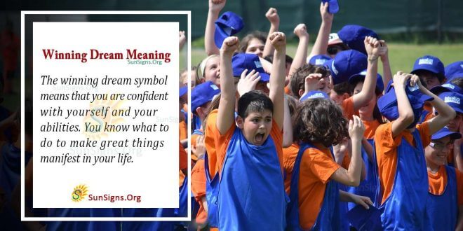 Winning Dream Meaning