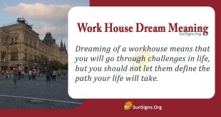 Work House Dream Meaning